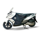 Coprigambe Termoscud R169X, un coprigambe impermeabile con fodera termica. Su scooter. Di Tucano Urbano.